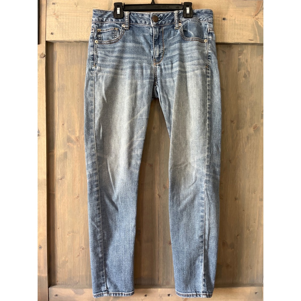 American Eagle Jeans Size 4 Short Hi-Rise‎ Skinny Super Stretch